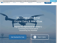 Tablet Screenshot of nvdrones.com